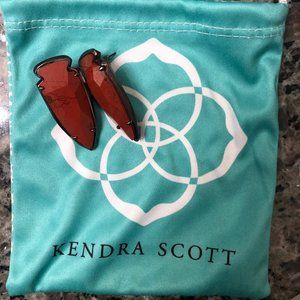 Red Jasper Kendra Scott Earrings
